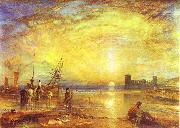 J.M.W. Turner Flint Castle oil on canvas